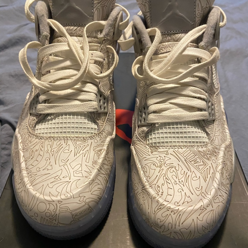 Air jordan 4 retro laser